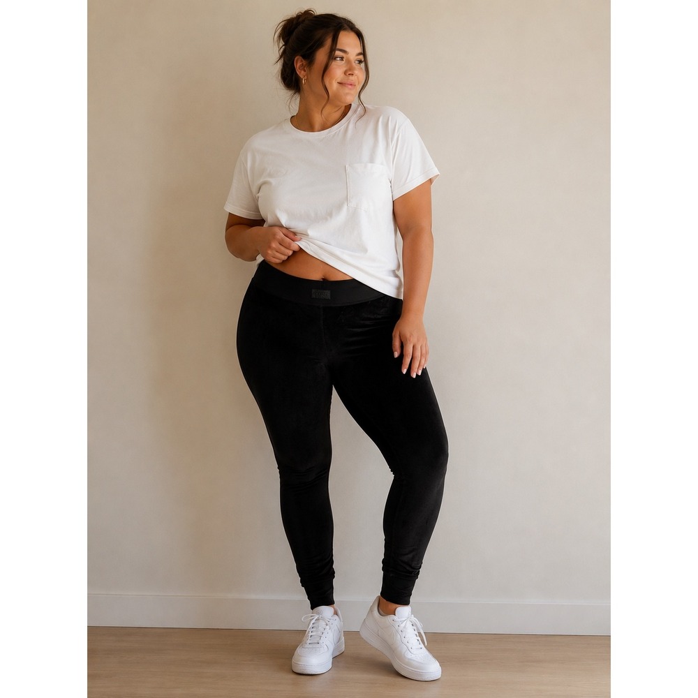 SKIMS Velour Leggings Jogger Soot 3X